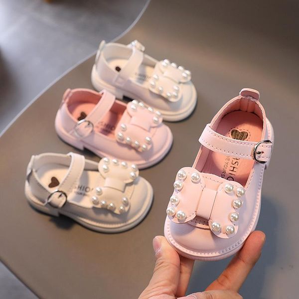 

first walkers baby princess shoes spring and autumn leather for children 1-3 years old fashion toddler