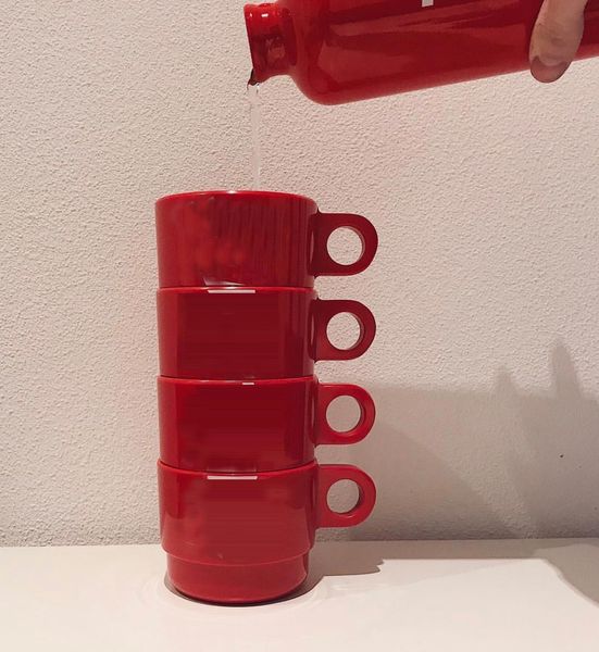 

collectable stacking cups 4 pcs/set coffee cup mug #268