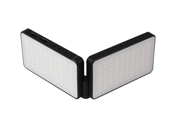 

flash heads multi-color rgb pocket 360-degree flip folding light pography fill video lamp live