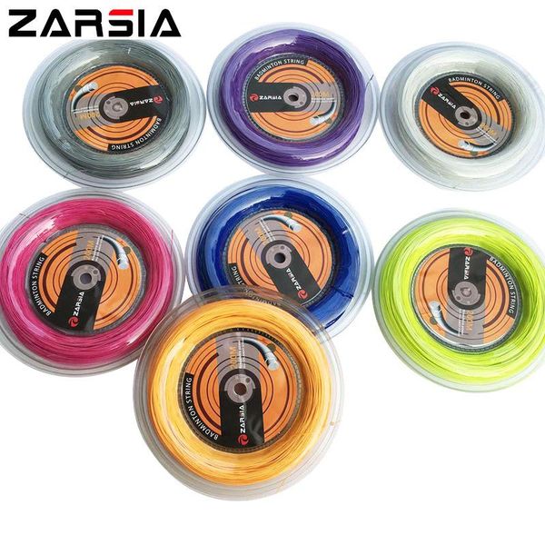 

reel zarsia 0.7mm badminton string 200m (8 colors) tension 24-28lbs sets