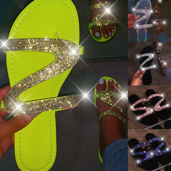 

women summer flat bling slippers transparent soft jelly shoes female flip flops sandals outdoor beach ladies slides drop ship, Black
