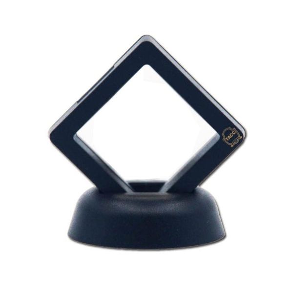 

storage bags black metal commemorative coin display frame box plastic case floating good sealing sturdy