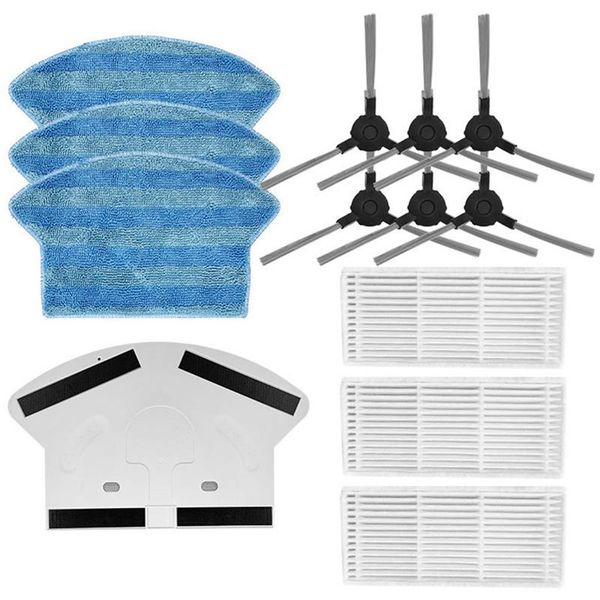 

vacuum cleaners cleaner side brush hepa filter mop cloth water tank for midea vcr03 robot parts