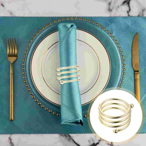 

napkin rings 6pcs household buckles decorative home party holders