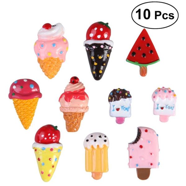 

fridge magnets 10pcs dessert magnet ice cream sticker decor kitchen decoration