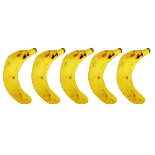 

cat toys 5pcs pet teeth grinding catnip funny interactive kitten chewing bite soft plush banana gifts 16fa