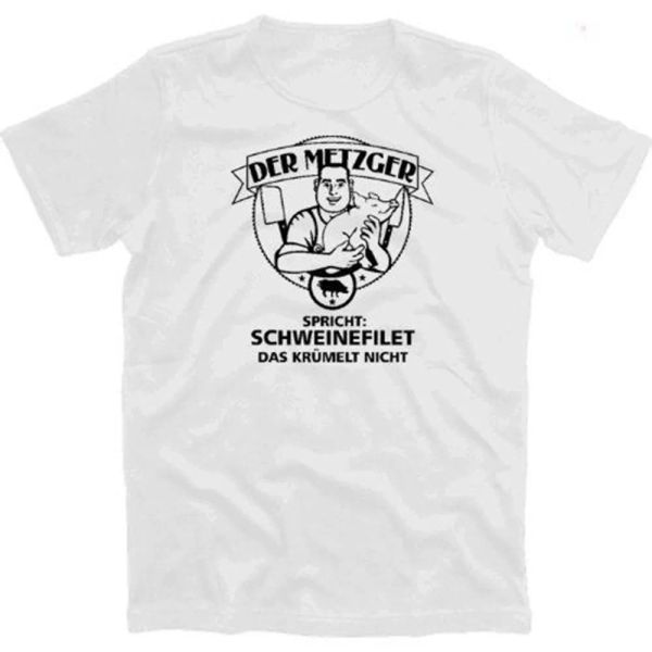

der metzger speak - pork - the crumbles not - butcher s-xxxl, White;black