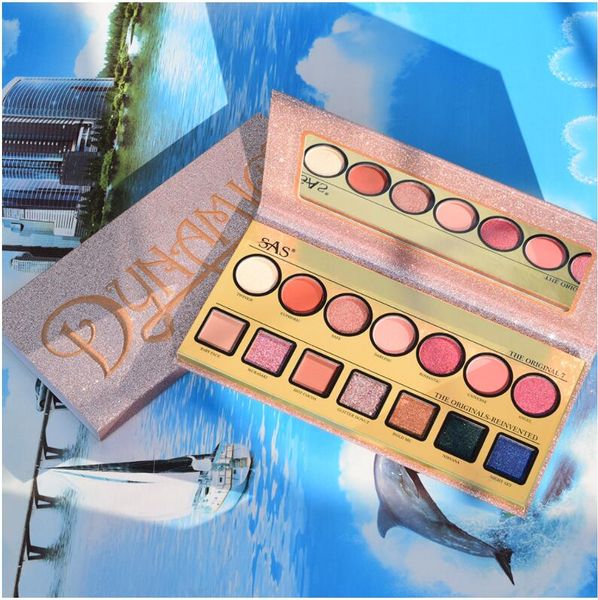 

sas 14 colors highly pressed pigment eyeshadow for metallic, matte, satin shadows, then & now kyshadow palette, spice warm and spicy eyeshad