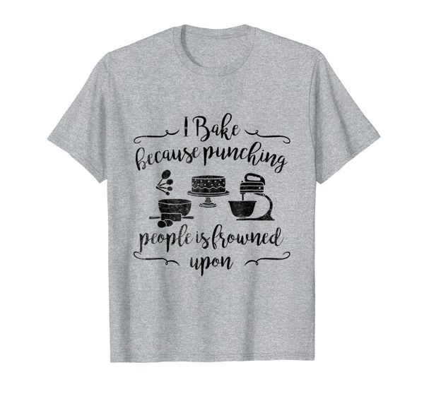 

i bake because punching people is frowned upon baking baker, White;black