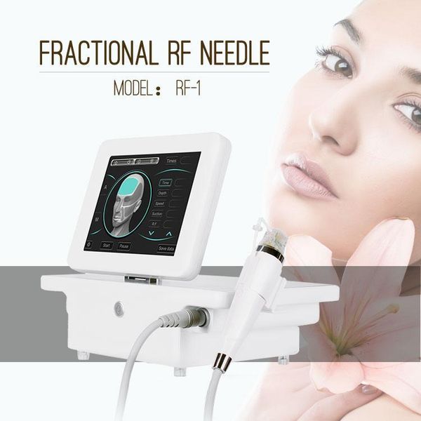 Máquina de rádio de ouro Frequência Microcristal RF Levantamento Removedor de Endíaco Microneedle Pele Portátil Aperto Acne Cicatrizes Estrias Remova o equipamento de salão de beleza