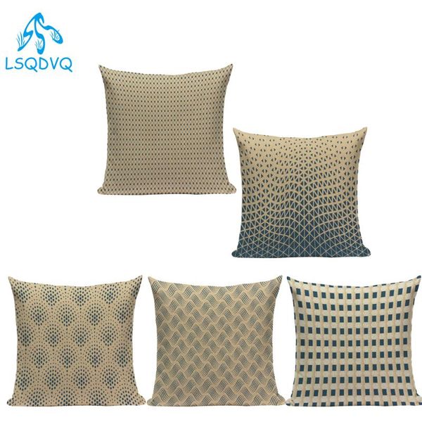 

cushion/decorative pillow nordic style creative simply geometric cotton linen decorative pillows cushion cover for living room almofadas