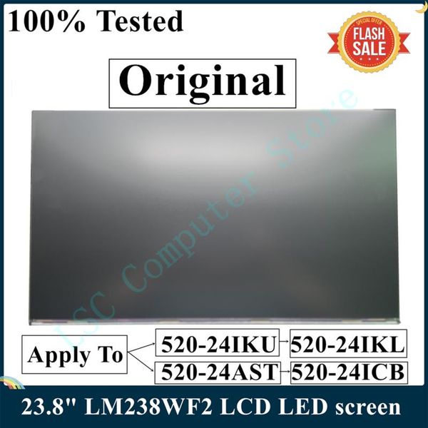 

monitors lsc original lm238wf2-ssk1 lm238wf2-ssk2 lm238wf2-ssk3 k4 monitor panel 23.8 inch for lenovo all-in-one lcd screen display