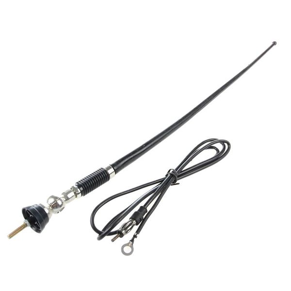 

car audio rma305 universal radio rubber mast antenna aerial replacement wing or roof black