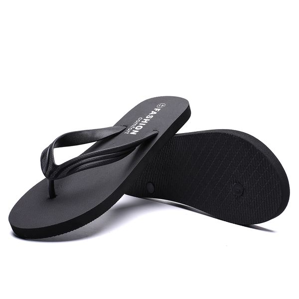 

trainers flip flops summer authentic slippers men women sandy beach shoes lady gentlemen sandals flip-flops, Black