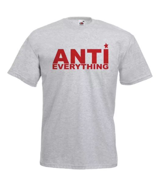 

anti everything xmas gift idea mens women t shirts multi-color s-2xl, White;black