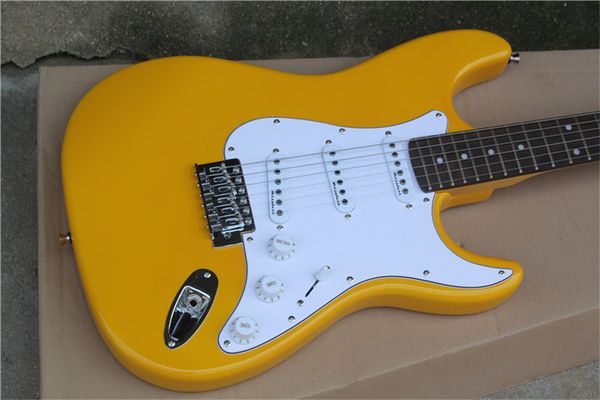 

factory store vintage yellow cream yngwie malmsteen scalloped maple fretboard st 6 strings electric guitar guitarra