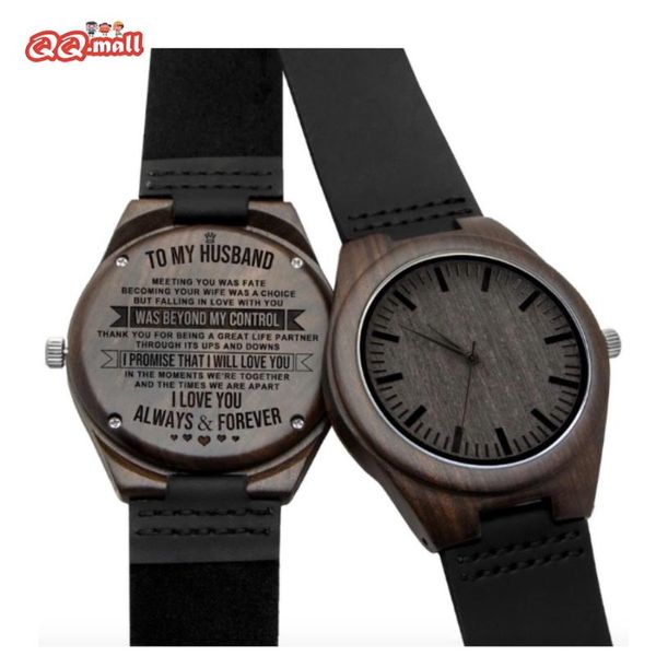 

wristwatches luxury wooden watches analog quartz digital wood watch men leather strap husband gift relogio masculino, Slivery;brown