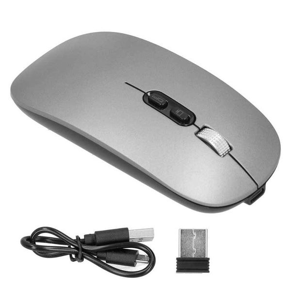 

2.4ghz wireless optical mouse dual mode charging ergonomic computer gaming for home office accessories mice