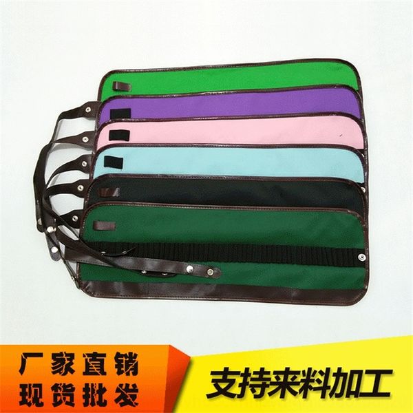 

3ik 48 bags water pens finishing curtain colored vas canvas can be inserted sketch pencil color lead storage roll pencil bag