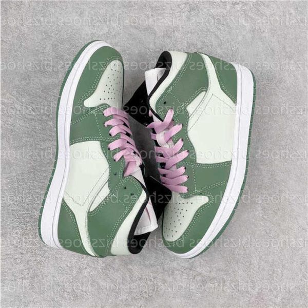 

1 shoes basketball calfskin green sports se woman pink dutch white 1s mid sneakers cz0774-300 casual trainers civqb, Black