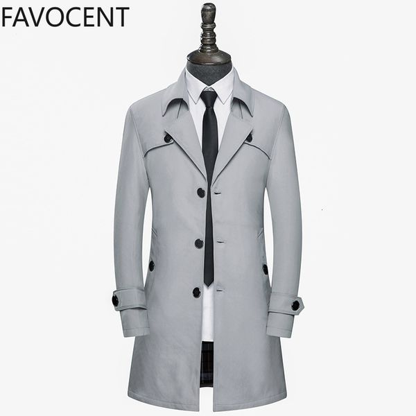 

men's jackets men trench coat spring autumn thin section korean trendy slim handsome male fashion mens 5wem, Black;brown