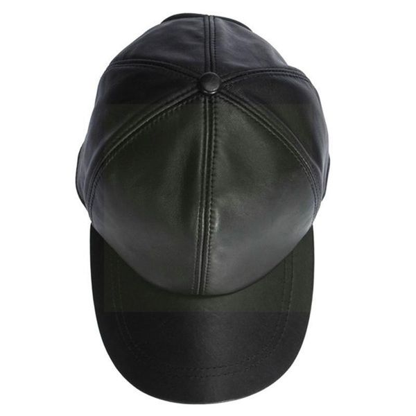 

berets men women black pu leather baseball cap hat spring hats autumn soild golf color trucker n7o3, Blue;gray