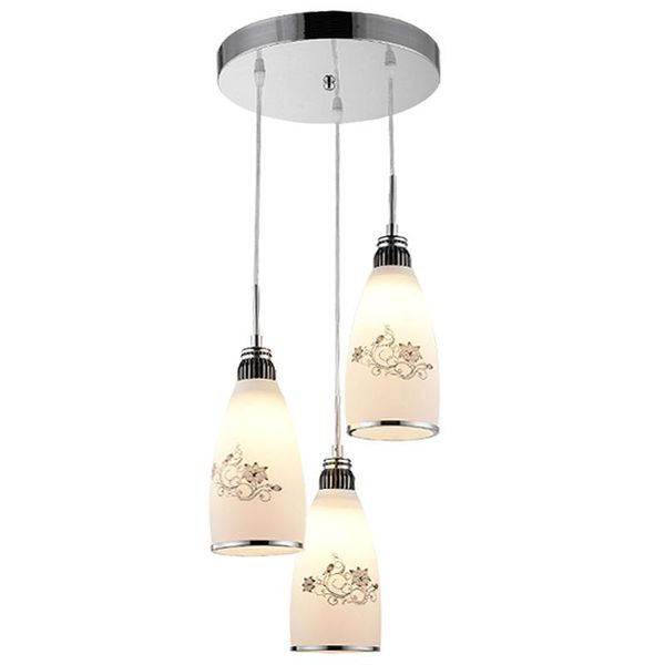

ceiling lights modern simple dining room lamps 3 pcs e27 bulb led creative three heads lustre