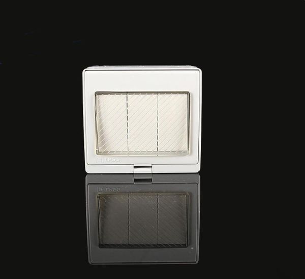 

smart home control surface mounted ip55 3 gang waterproof lighting switch