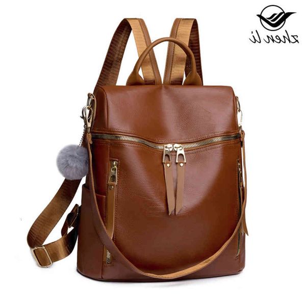 

zhenli bag women's 2021 fashion korean backpack