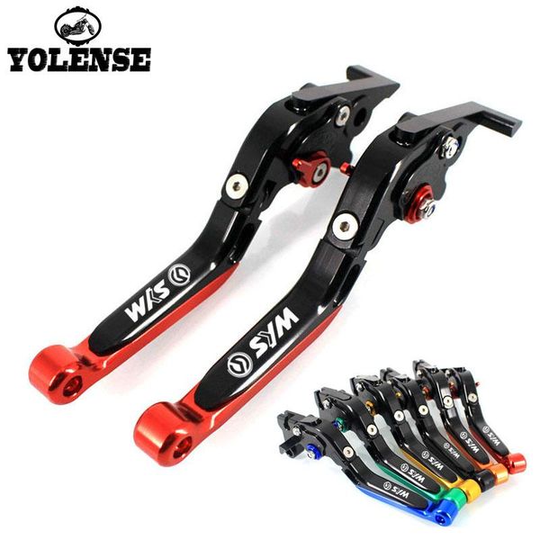 

motorcycle brakes for sym gts 300i 2013-2021 125/250/300 joymax lm12w 4t lc evo lm15w lm25w lm30w cnc folding extendable brake clutch lever
