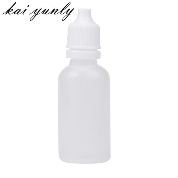 

kai yunly 25/50/100pcs 20ml empty plastic squeezable dropper bottles eye liquid makeup cosmetic beauty tools nov 2 storage & jars