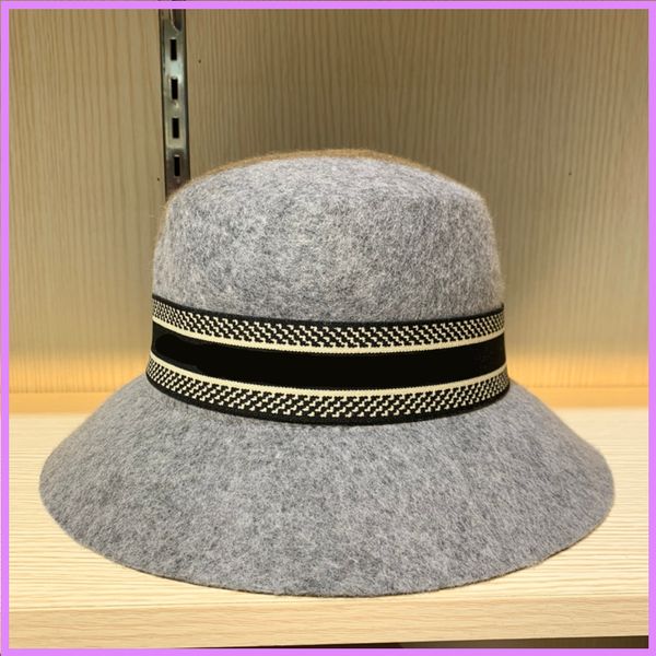 

new wool cap luxurys bonnet beanies designers caps lady webbing formal hats mens womens winter fall designer casquette golf cap d219011f, Blue;gray