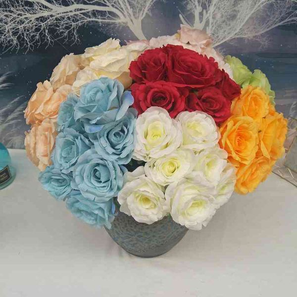 

7 new wedding decoration simulation rose props decorative flowers holding roses
