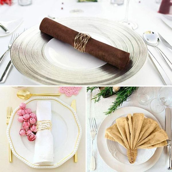 

napkin rings 1pc wide round gold metal crosses hollow holder for table decoration j6a8