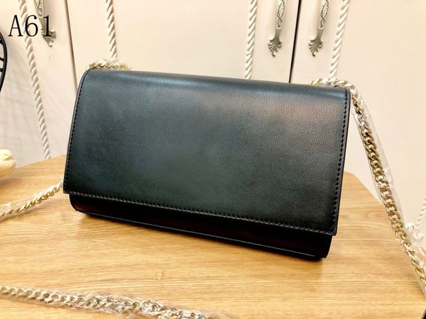 

luxury designer women handbags genuine leather bags stripe square metal chain womens handbag large capacity buckles fashion shoulder bag 885