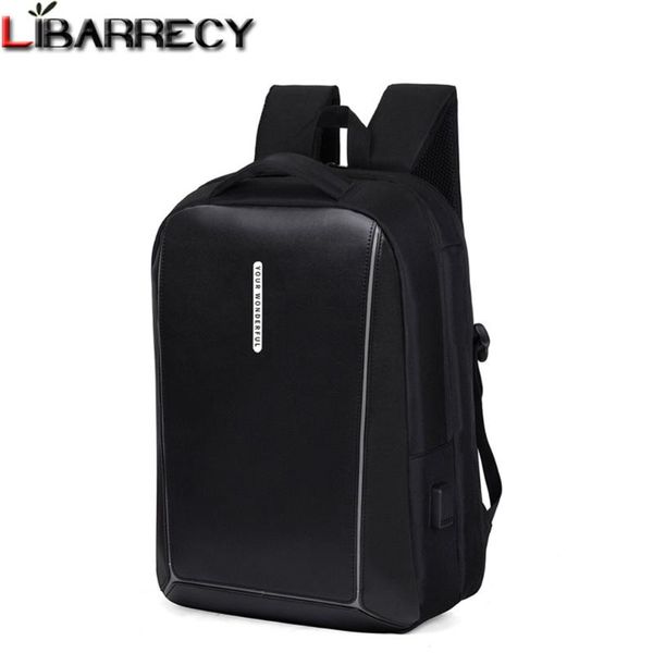 

backpack large-capacity women travel oxford cloth women's lapfashion usb men bag mochila mujer