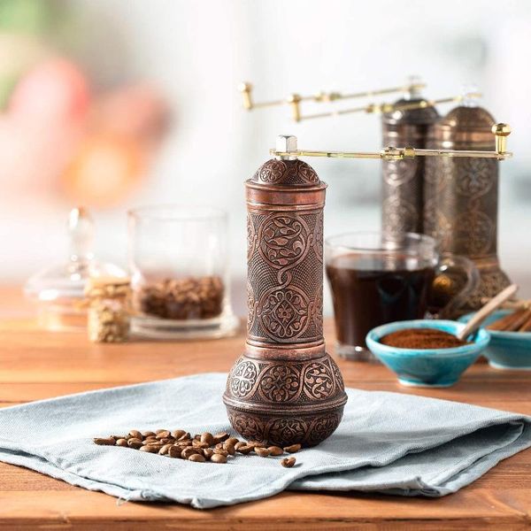 

manual coffee grinders antique grinder, refillable turkish style mill with adjustable handle, pepper s