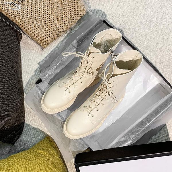 

boots white shoes women platform sneakers fashion brand lady chunky footware thick bottom female 2021 zapatos de mujer mid calf, Black