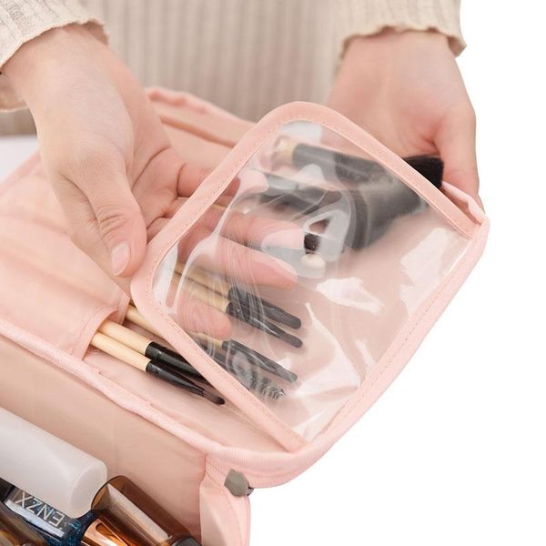 

professional makeup bag organizer travel beauty cosmetic case necessary make up storage nail tool box suitcases multi-space bags & cases