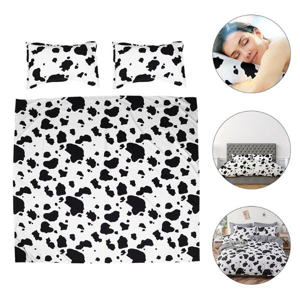 

bedding sets 1 set household three-piece kit practical pillowcase quilt cover