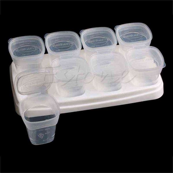 

baby weaning food ing cubes tray pots er storage plastic containers 70ml g1221