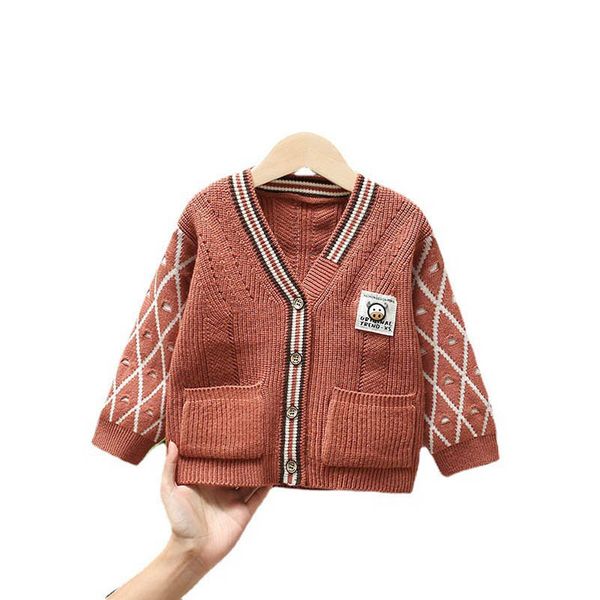

boys cardigan kids coats baby outerwear cotton crochet knitting patterns children sweaters autumn winter jackets clothes b8631, Blue