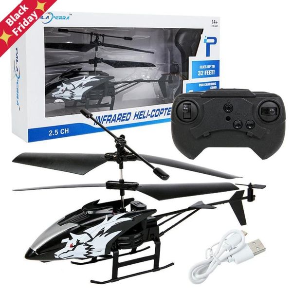 

mini rc helicopter radio remote control aircraft 2channel electric flying drone indoor game model birthday gift toy for children drones
