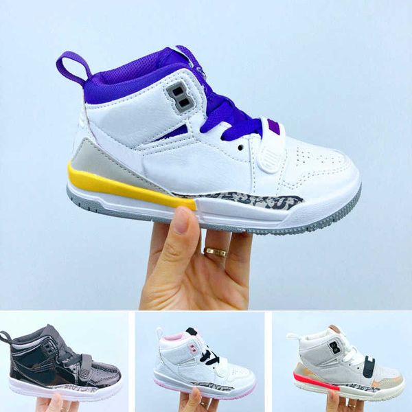 

flight classic mid 312 basketball shoes with fur warm skateboarding children boy girl kid youth sports skate sneaker size eur28-35, Black