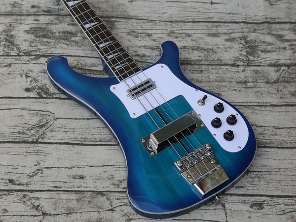 

4 strings neck thru body bass guitar