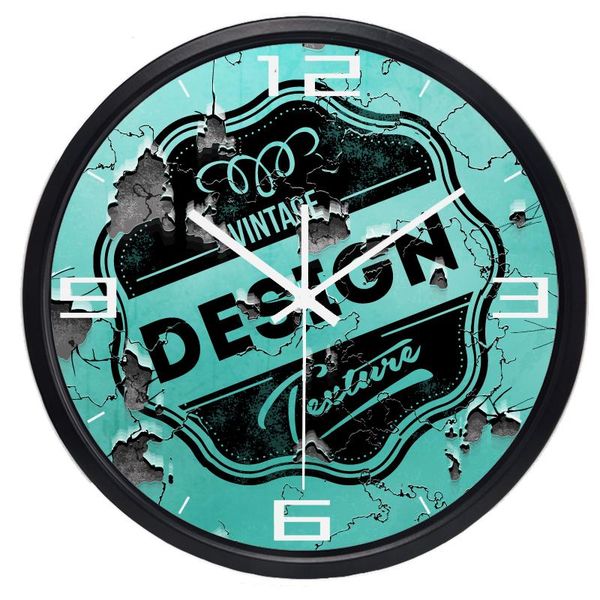 

wall clocks vintage design burst creative cool clock for living room, glass/metal abstract large