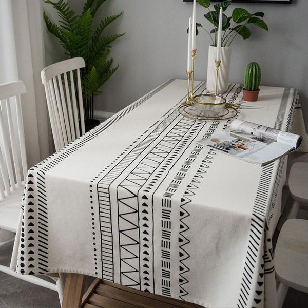 

table cloth rectangular tablecloth home decor christmas dining cover track on the 2022 year party decoration