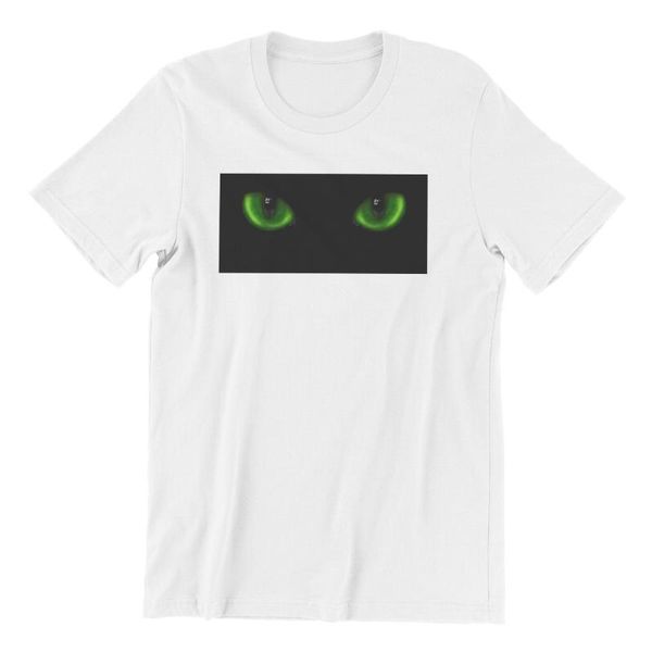 

men's t-shirts t-shirt two green cat eyes manga gym clothing genshin impact plus size 96866, White;black