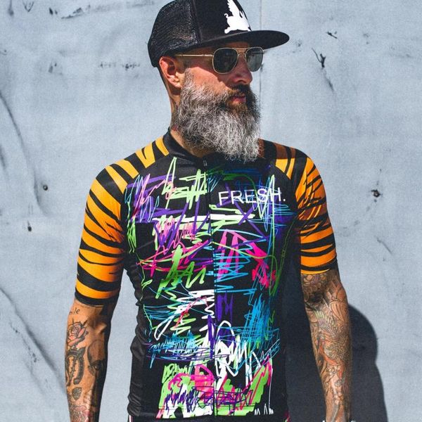 

racing sets love the pain men cycling jersey bike mtb clothing quick dry ciclismo maillot team summer short sleeve shirts, Black;blue