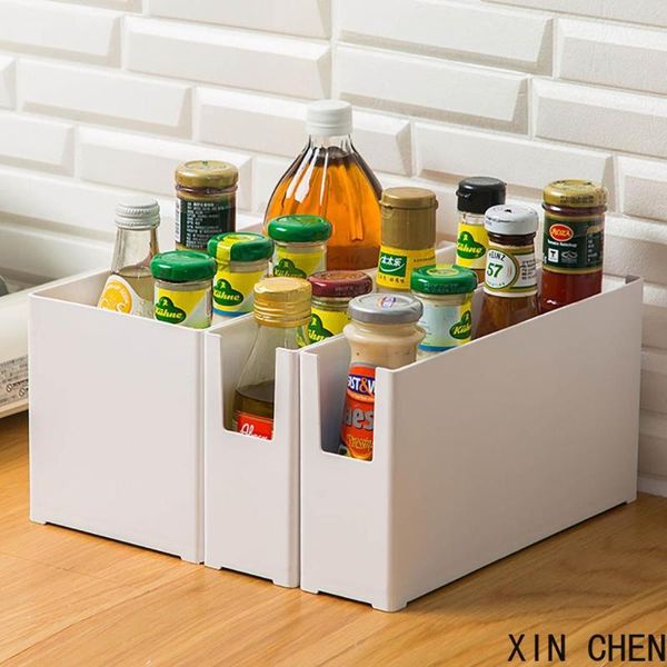 

kitchen spice organizer tableware storage box drawer cabinet containers plastic case bathroom makeup bottles & jars